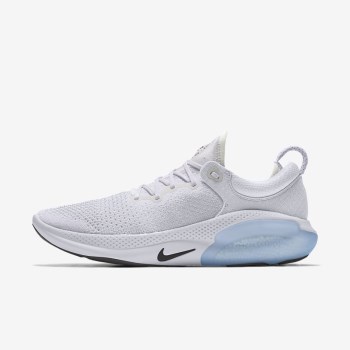 Nike Joyride Run Flyknit By You - Női Futócipő - Fehér/Platina